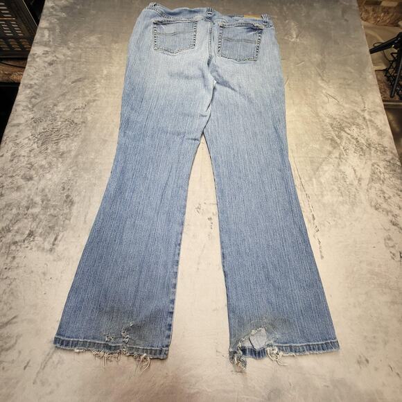 Tommy Hilfiger Jeans Womens 18R Low Rise Bootcut Distressed Denim Vintage Y2K - Picture 9 of 10